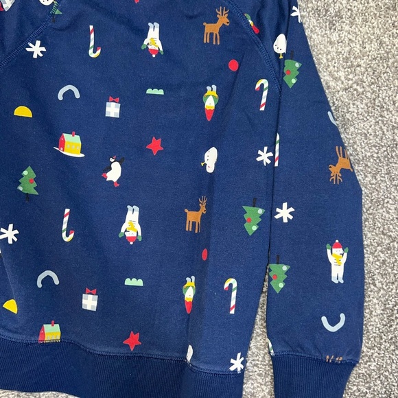 Hanna Andersson Print Crewneck Sweatshirt 6-7 years - Picture 11 of 12